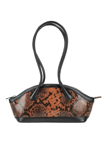 Núnoo Taschen AYO MEDIUM JUNGLE Schwarz/Braun