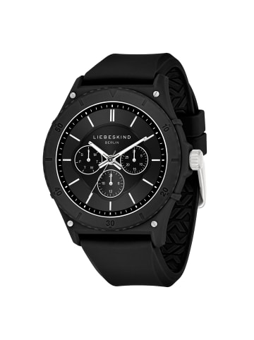 LIEBESKIND BERLIN Armbanduhr Multifunction Statement in schwarz