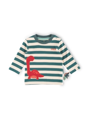 Sigikid Langarmshirt dino world in grau