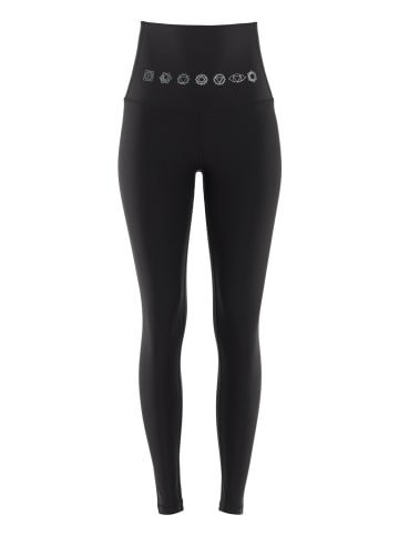 Winshape Functional Comfort High Waist Tights mit 7 Chakras HWL112C in schwarz/7-chakras