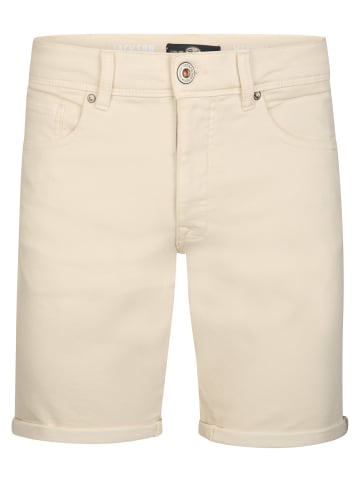 Petrol Industries Jackson Farbige Denim-Shorts Coconut in Weiß