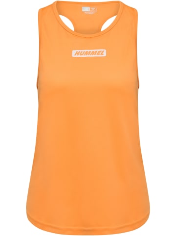 Hummel Hummel T-Shirt Hmlte Multisport Damen Atmungsaktiv Schnelltrocknend in BLAZING ORANGE