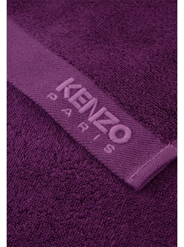 KENZO Home Badematte Kz Iconic Badetuch in LILA