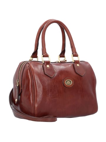 The Bridge Story Donna Barrel Bag Handtasche Leder 25 cm in marrone