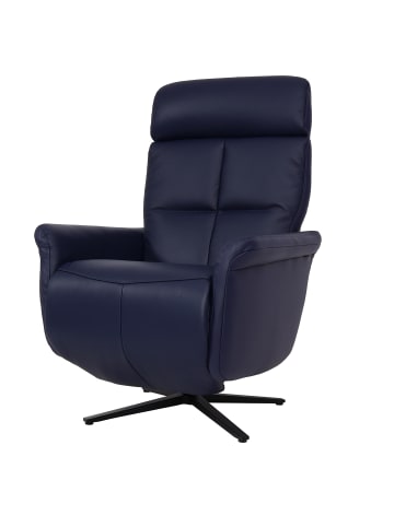 MCW Relaxsessel L10 mit Liegefunktion drehbar, Blau