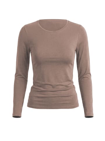 Nina von C. Langarm Shirt in noisette