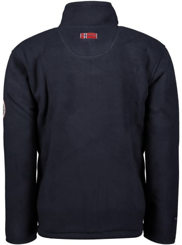Geographical Norway Fleecejacke/Fleecepullover "Usine Men New Bs 007" in Blau