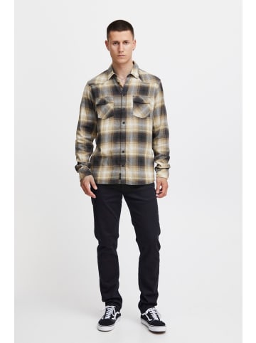 BLEND Langarmhemd BHShirt 20716081  Lässiges Langarmhemd mit Karo in Blau
