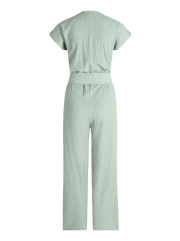 Betty Barclay Jumpsuit mit Bindegürtel in Chinois Green