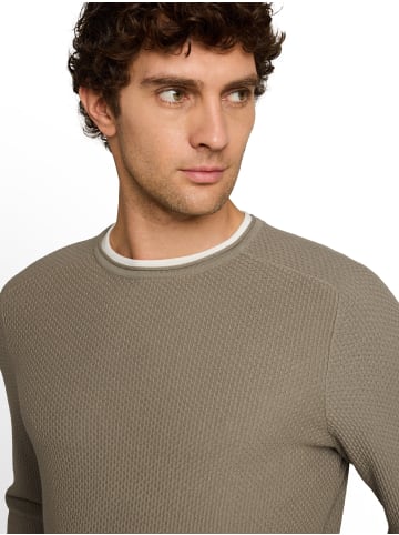 TOM TAILOR Denim Strickpullover in grau - 0002