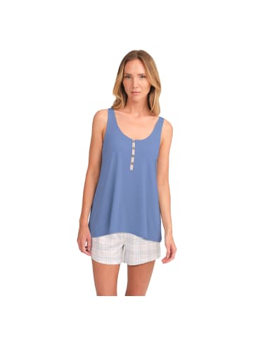 J and J Brothers Schlafanzug in Blue