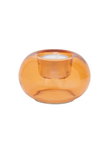 URBAN NATURE CULTURE Glas-Teelichthalter Bubble in Apricot Nectar