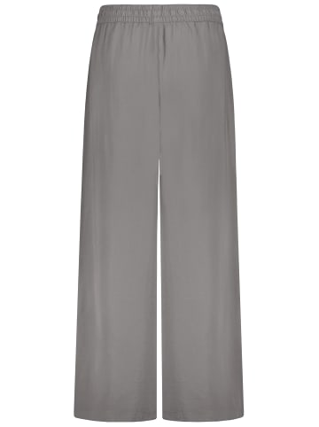 Sublevel Wide-Leg Sommerhose mit Tunnelzug und Seitentaschen in Hellgrau