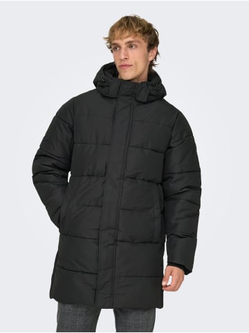 ONLY & SONS Daunenjacke in Black