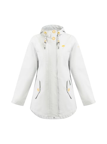 Schmuddelwedda Regenjacke - Recyceltes Material in Grauweiss-280