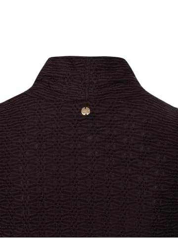 MARC CAIN COLLECTIONS Langarmshirt in mocca - 0001