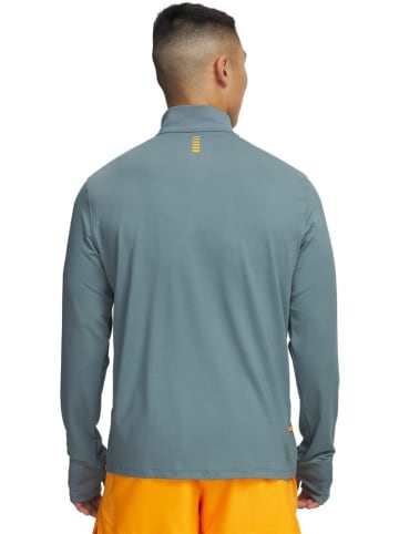 Under Armour Longsleeve "Launch Pro 1/4 Zip" in Blau