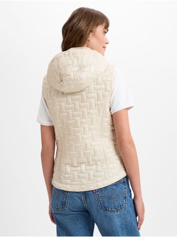 Lebek Steppweste in sand - 0001