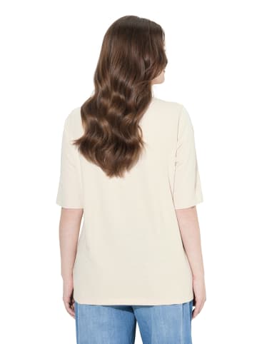 Ulla Popken Shirt in helles champagner