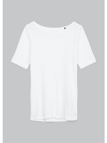 Marc O'Polo Slub-Jersey-T-Shirt regular in Weiß