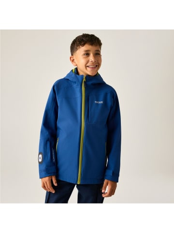 Regatta Trektain 3 in 1 Jacke / Outdoorjacke Wasserdicht mit Kapuze in Blau