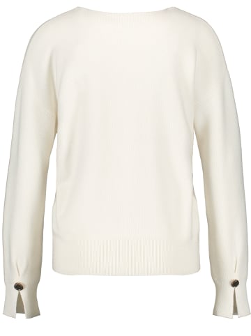 Gerry Weber Pullover Langarm Rundhals in Off-white