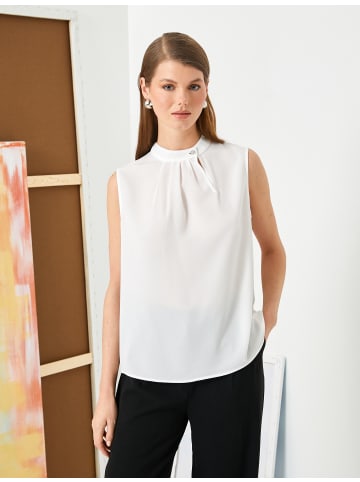 KOTON Bluse in Grauweiß
