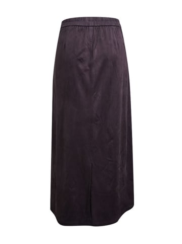 Smith&Soul FAKE SUEDE SKIRT A-Linien-Rock in DARK CHOC