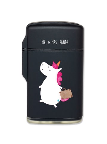 Mr. & Mrs. Panda Feuerzeug Einhorn Koffer ohne Spruch in Schwarz