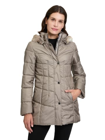Betty Barclay Outdoorjacke mit Kapuze in Hellbraun