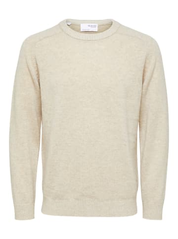 SELECTED HOMME Pullover SLHNEWCOBAN in Beige