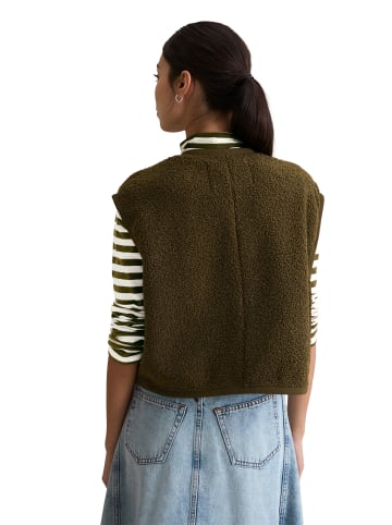 Marc O'Polo DENIM Curly-Sweatweste relaxed in Burnished Logs