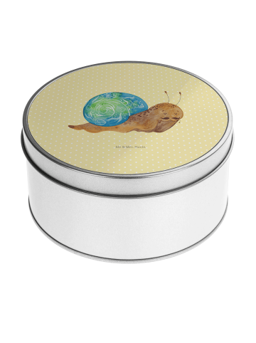 Mr. & Mrs. Panda Teedose Schnecke Sir ohne Spruch in Gelb Pastell