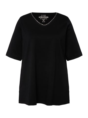 Ulla Popken Shirt in classic schwarz