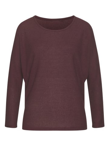 Vivance Langarmshirt in aubergine