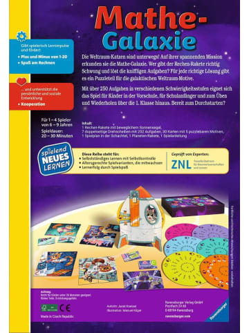 Ravensburger Lernspiel Mathe-Galaxie - Kinderspiel ab 6 Jahre 6-9 Jahre in bunt