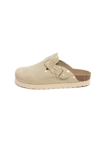 billowy Pantoletten  in khaki