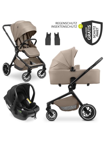 Hauck 3in1 Kinderwagen-Set Move N Care Trio in brown