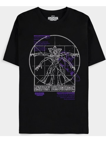 Stranger Things T-Shirt in Schwarz