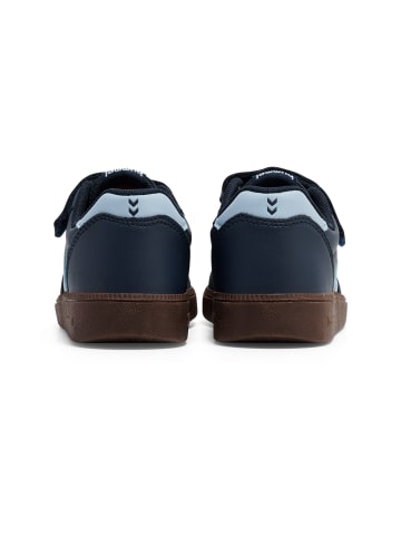 Hummel Klettverschluss Sneaker Handball Perfekt Lebensstil Kinder in BLACK IRIS/SKYWAY