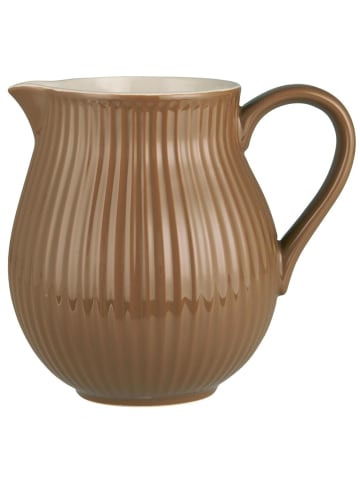 IB Laursen Mynte Kanne 2,0 Ltr | Skandinavischer Steingut Krug in hazelnut