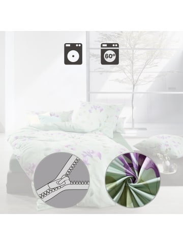 Erwin Müller Mako-Satin Kissenbezug in jade