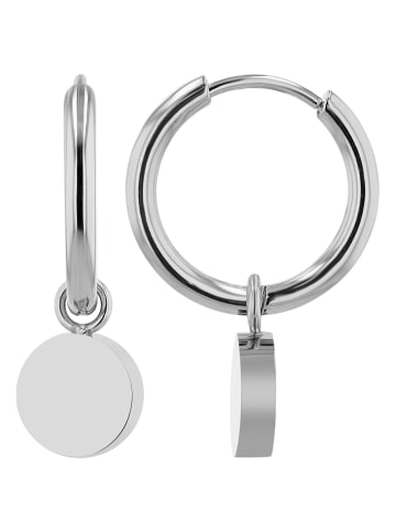 Adeliás Damen Anhänger aus Edelstahl in silber