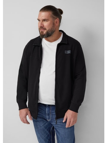 s.Oliver Sweatshirt Jacke in 9999_schwarz
