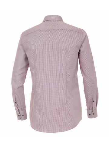 Venti Langarm Business Hemd für Herren in rot