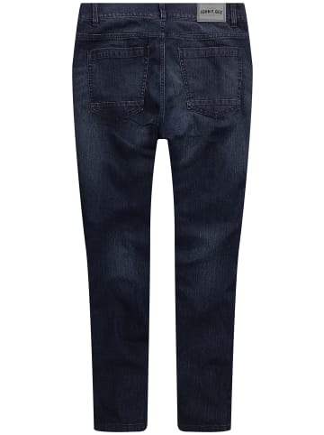 John F. Gee Jeanshose in dark blue denim