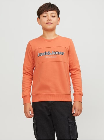 JACK & JONES Junior Sweatshirt in ginger