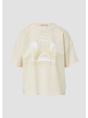QS T-Shirt in 08D0_helles sand