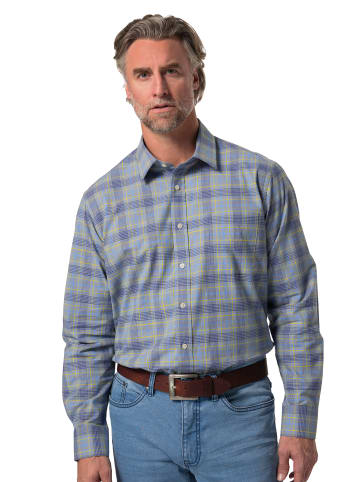 Boston Park Hemd in grau melange