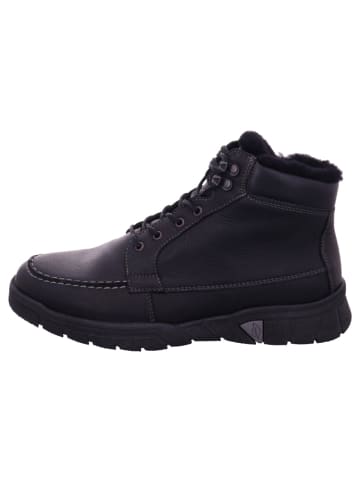 WALDLÄUFER Herrenstiefel  warm Mehrweite 965901 in  Schwarz